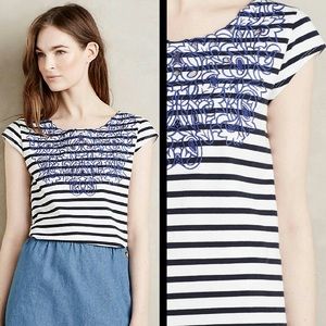 Anthropologie meadow rue palermo top